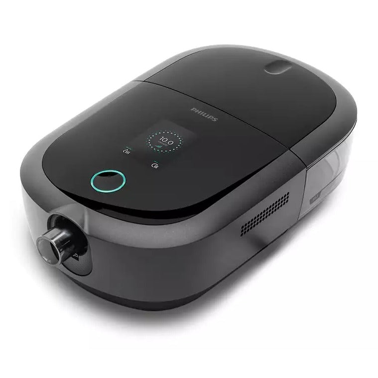 Three-quarter view of the Philips DreamStation 2 CPAP, the machine this ultra-fine filter is made to fit