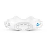 Close-up of the AirFit N30i silicone cradle cushion on its own, printed with its size marking