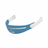 View of the AirFit N30i headgear on its own, a blue strap that wraps the back of your head