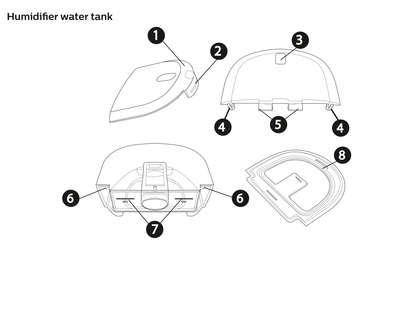 Philips DreamStation 2 Water Tank with Lid
