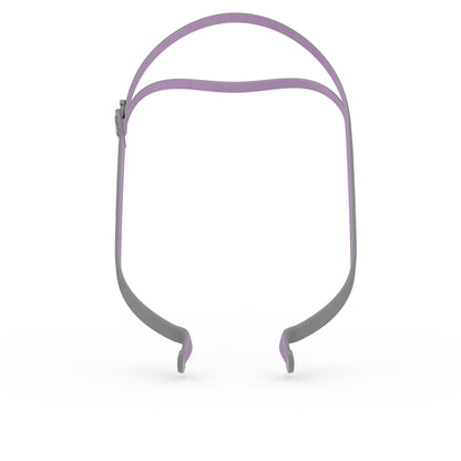 Lavender For Her QuickFit elastic headgear for the AirFit P10 For Her, the smaller of ResMed's two versions