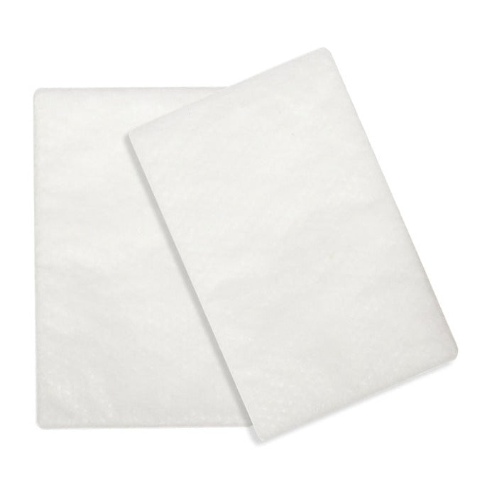 Two white standard filter pads, the everyday air filter for ResMed AirSense 10, AirCurve 10 and S9 machines