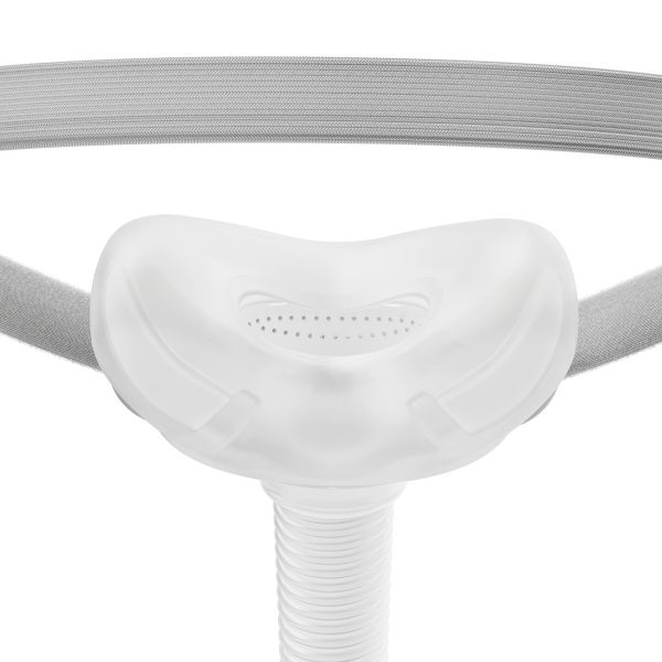 Fisher & Paykel Solo Nasal replacement cushion, showing the silicone seal and exhalation ports.